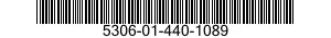 5306-01-440-1089 BOLT,MACHINE 5306014401089 014401089
