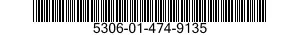 5306-01-474-9135 BOLT,MACHINE 5306014749135 014749135