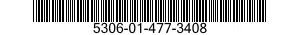 5306-01-477-3408 BOLT,MACHINE 5306014773408 014773408