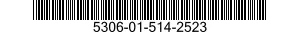 5306-01-514-2523 BOLT,MACHINE 5306015142523 015142523