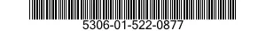 5306-01-522-0877 ROD,CONTINUOUS THREAD 5306015220877 015220877