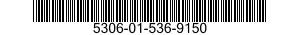 5306-01-536-9150 ROD,THREADED END 5306015369150 015369150