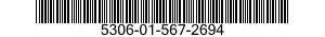 5306-01-567-2694 BOLT,CLEVIS 5306015672694 015672694