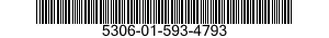5306-01-593-4793 BOLT,MACHINE 5306015934793 015934793