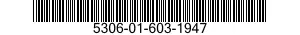 5306-01-603-1947 BOLT,CLOSE TOLERANCE 5306016031947 016031947