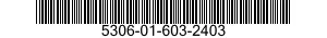 5306-01-603-2403 BOLT,MACHINE 5306016032403 016032403