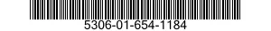 5306-01-654-1184 ROD,THREADED END 5306016541184 016541184