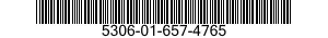 5306-01-657-4765 BOLT,MACHINE 5306016574765 016574765