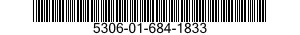 5306-01-684-1833 BOLT,CLEVIS 5306016841833 016841833