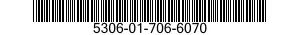 5306-01-706-6070 BOLT,CLOSE TOLERANCE 5306017066070 017066070