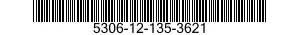 5306-12-135-3621 ROD,CONTINUOUS THREAD 5306121353621 121353621