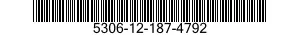5306-12-187-4792 BOLT,MACHINE 5306121874792 121874792