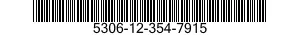 5306-12-354-7915 BOLT,MACHINE 5306123547915 123547915