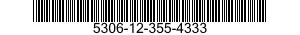 5306-12-355-4333 BOLT,HOOK 5306123554333 123554333
