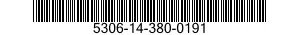 5306-14-380-0191 AXE,FILETE,A TETE 5306143800191 143800191