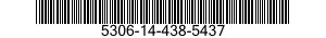 5306-14-438-5437 ROD,CONTINUOUS THREAD 5306144385437 144385437