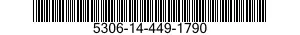 5306-14-449-1790 AXE,FILETE,A TETE 5306144491790 144491790
