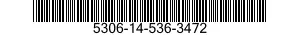 5306-14-536-3472 ROD,CONTINUOUS THREAD 5306145363472 145363472