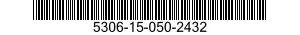 5306-15-050-2432 BOLT,MACHINE 5306150502432 150502432