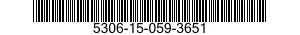 5306-15-059-3651 BOLT,SHOULDER 5306150593651 150593651