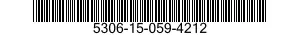 5306-15-059-4212 BOLT,MACHINE 5306150594212 150594212