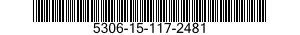 5306-15-117-2481 BOLT,INTERNAL WRENCHING 5306151172481 151172481