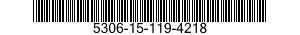 5306-15-119-4218 BOLT,SHOULDER 5306151194218 151194218