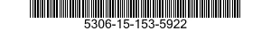 5306-15-153-5922 BOLT,SHOULDER 5306151535922 151535922