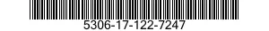 5306-17-122-7247 HEX HEAD BOLT/HEXNU 5306171227247 171227247