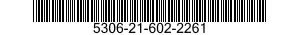 5306-21-602-2261 BOLT,MACHINE 5306216022261 216022261