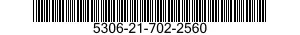 5306-21-702-2560 BOLT,MACHINE 5306217022560 217022560