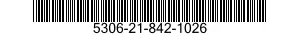 5306-21-842-1026 BOLT,MACHINE 5306218421026 218421026