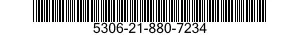 5306-21-880-7234 BOLT,CLOSE TOLERANCE 5306218807234 218807234
