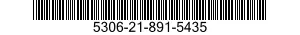 5306-21-891-5435 BOLT,EXTERNALLY RELIEVED BODY 5306218915435 218915435