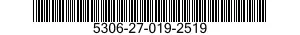 5306-27-019-2519 BOLT,MACHINE 5306270192519 270192519