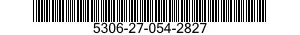 5306-27-054-2827 BOLT,MACHINE 5306270542827 270542827