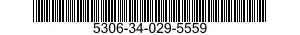 5306-34-029-5559 BOLT,MACHINE 5306340295559 340295559