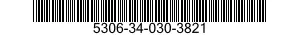 5306-34-030-3821 BOLT,MACHINE 5306340303821 340303821