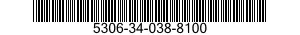 5306-34-038-8100 BOLT,ASSEMBLED WASHER 5306340388100 340388100