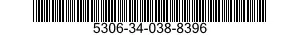 5306-34-038-8396 BOLT,MACHINE 5306340388396 340388396
