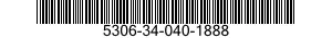 5306-34-040-1888 BOLT,ASSEMBLED WASHER 5306340401888 340401888