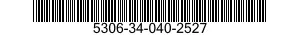 5306-34-040-2527 BOLT,MACHINE 5306340402527 340402527
