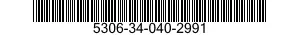 5306-34-040-2991 BOLT,MACHINE 5306340402991 340402991