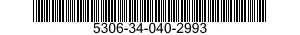 5306-34-040-2993 BOLT,MACHINE 5306340402993 340402993
