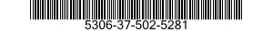 5306-37-502-5281 ROD,THREADED END 5306375025281 375025281