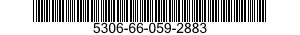 5306-66-059-2883 BOLT,MACHINE 5306660592883 660592883