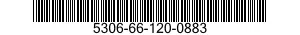 5306-66-120-0883 BOLT,INTERNALLY RELIEVED BODY 5306661200883 661200883