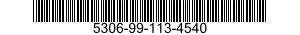 5306-99-113-4540 BOLT,MACHINE 5306991134540 991134540