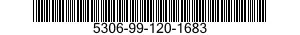 5306-99-120-1683 BOLT,MACHINE 5306991201683 991201683