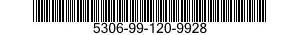 5306-99-120-9928 BOLT,MACHINE 5306991209928 991209928